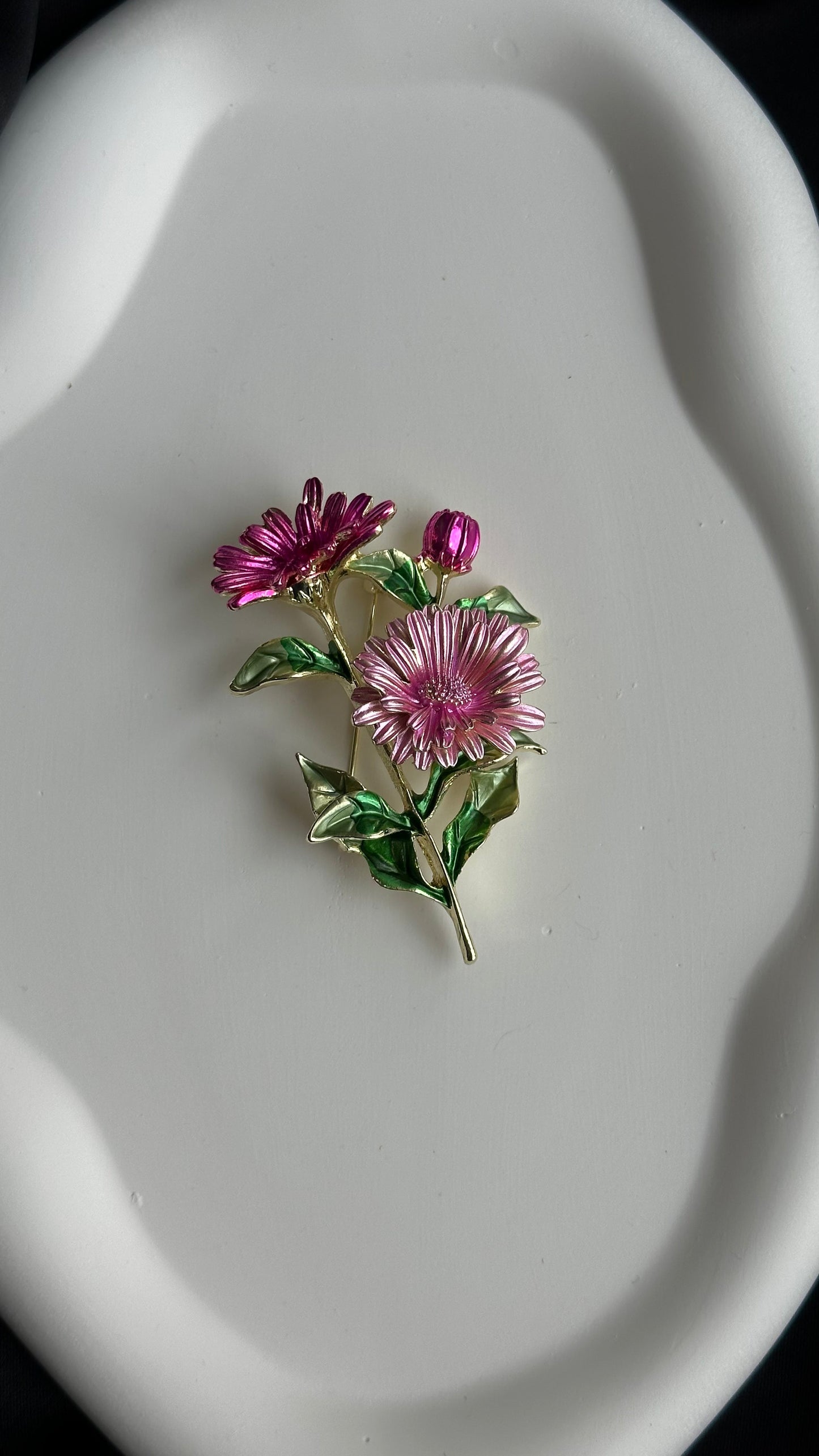 Flower Bouquet Brooch