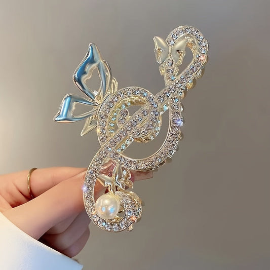 Note Romantic Hair Clip